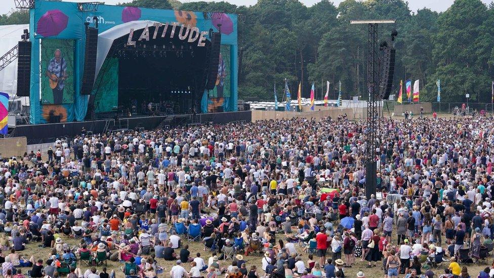 Latitude Festival main stage