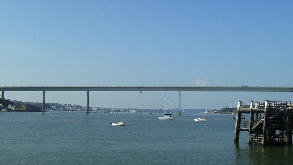 The Cleddau Bridge