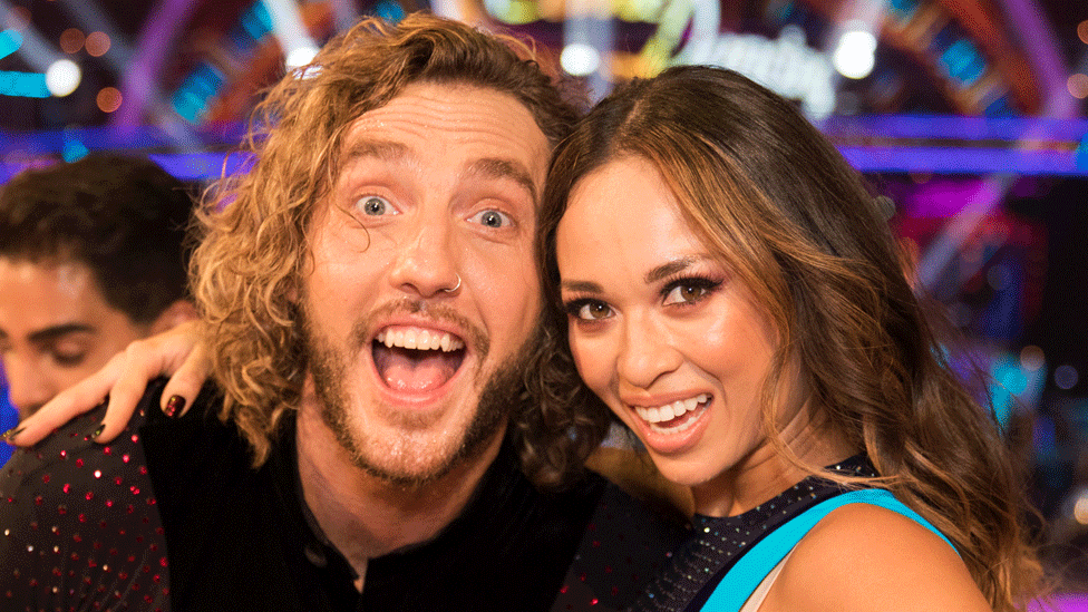 Seann Walsh and Katya Jones