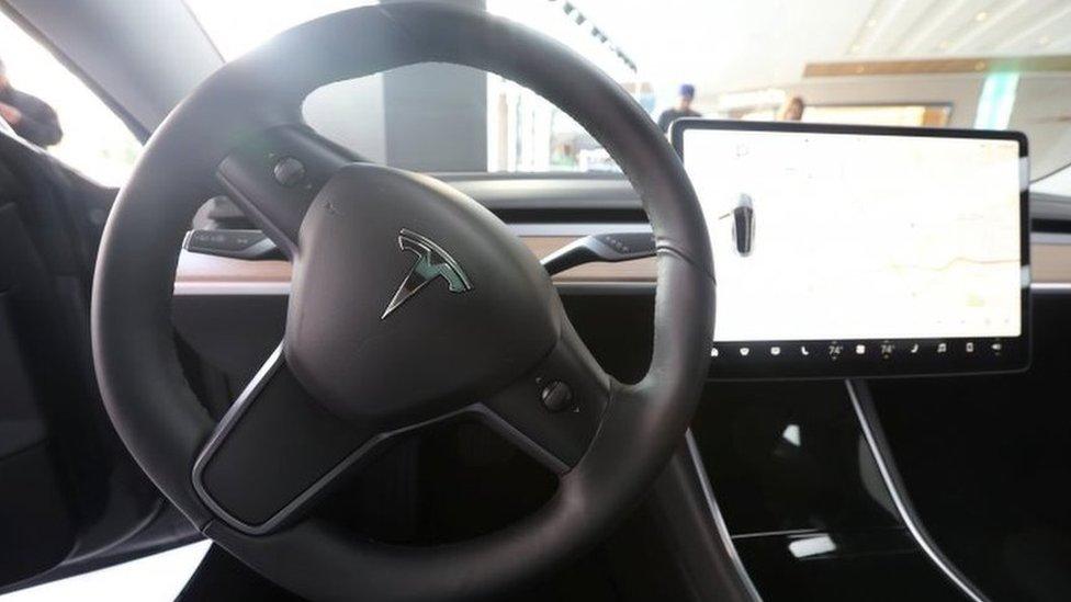 Model 3 dashboard