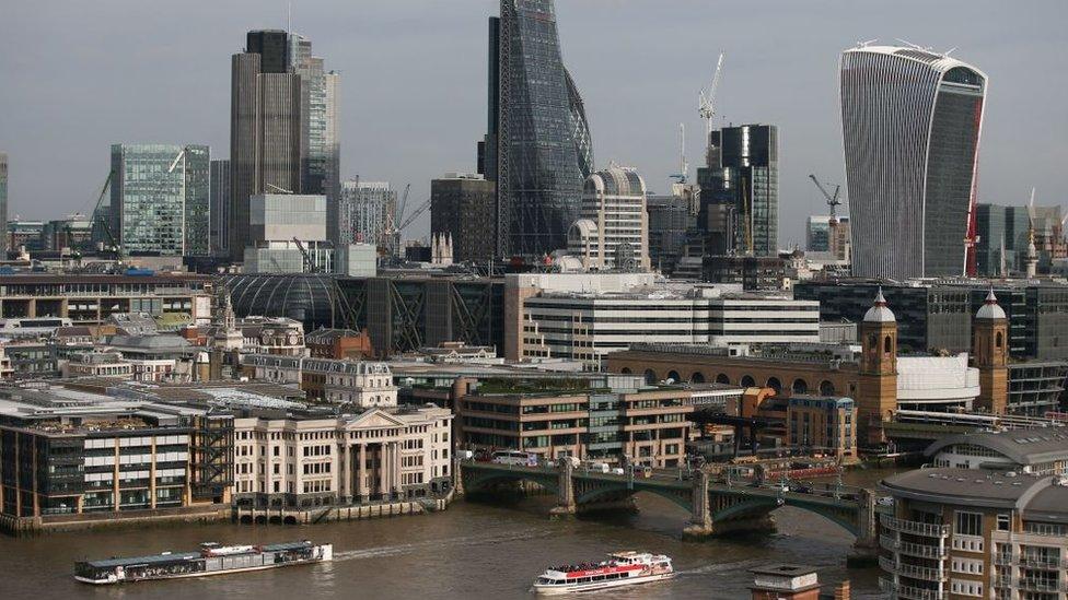 City of London skyline