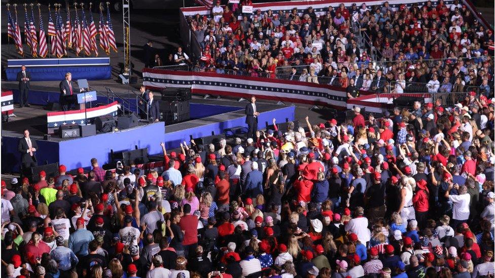 Trump speaks in Iowa