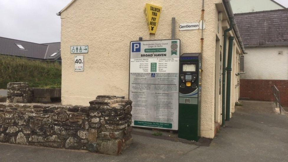 Parking ticket machine