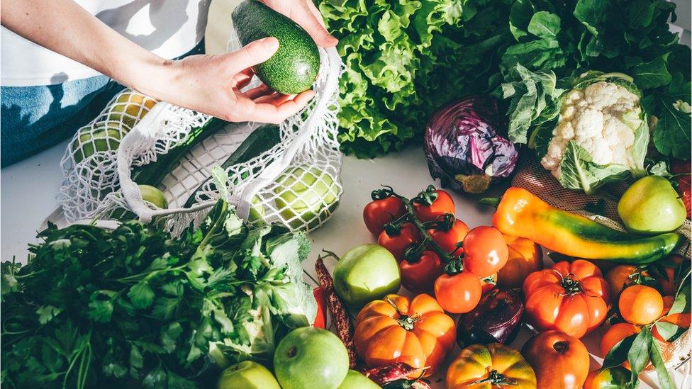 Stock picture of vegetables