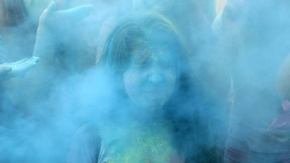 Holi celebrations