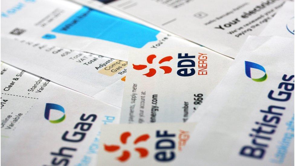 EDF and British Gas bills