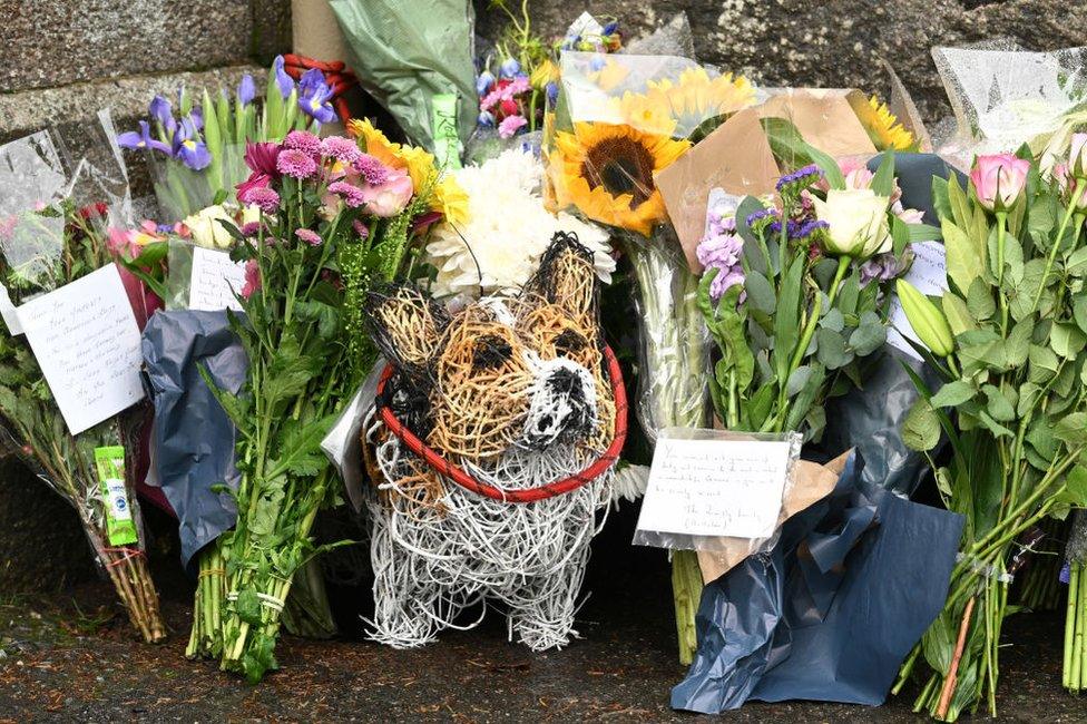 Tributes at Balmoral