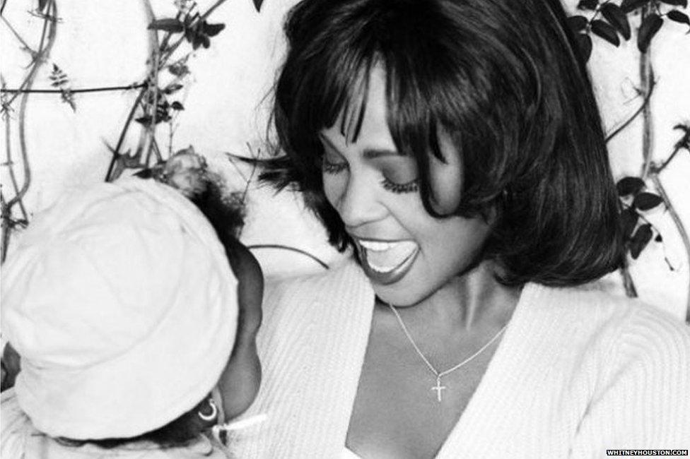 Whitney Houston and Bobbi