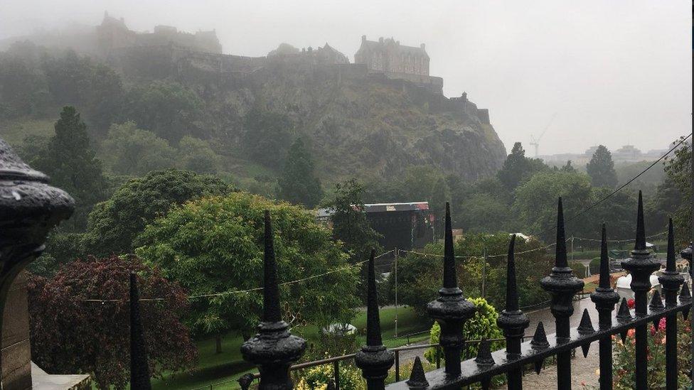 Edinburgh Castle view