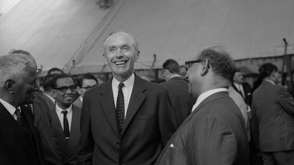 Alec Douglas-Home with world leaders