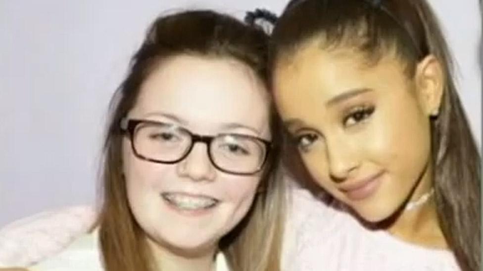 Georgina Callander and Ariana Grande