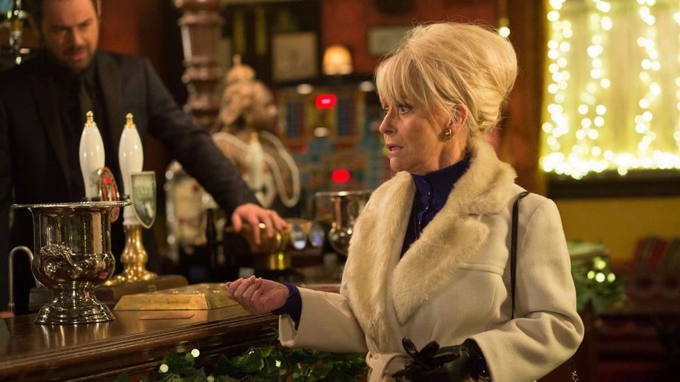 Barbara Windsor and Danny Dyer in EastEnders