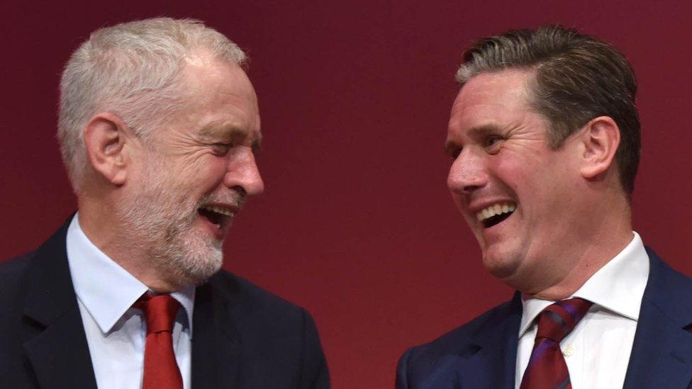 Jeremy Corbyn and Sir Keir Starmer