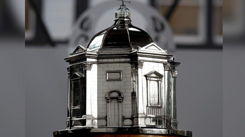 Model of Harrogate's Royal Pump Room