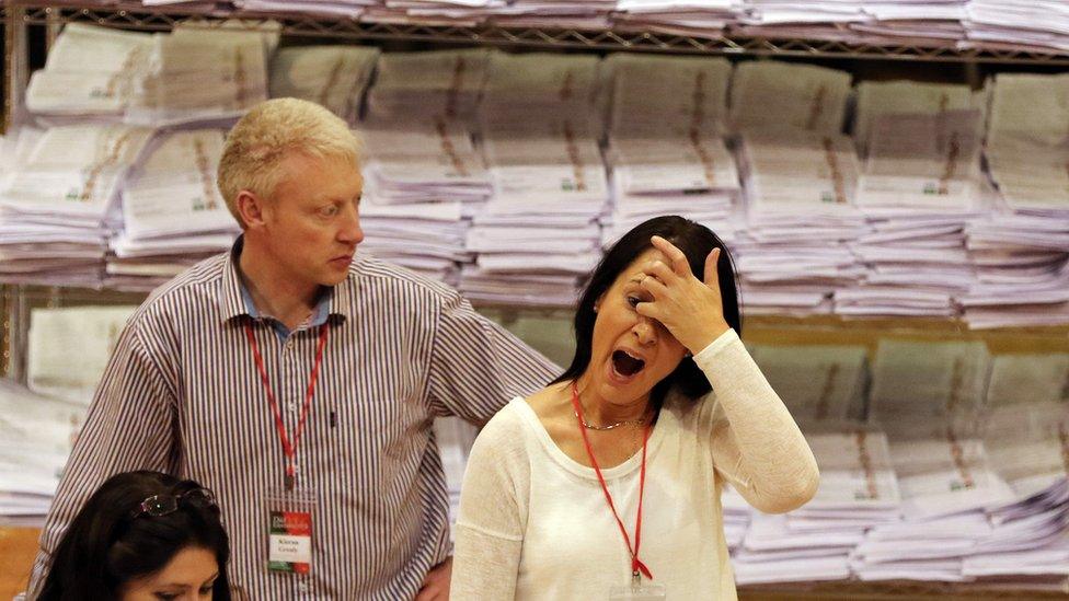 Tired ballot counters