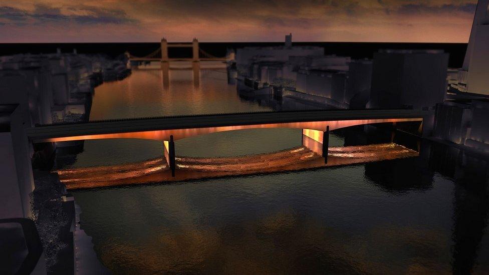 Design for Illuminated River project