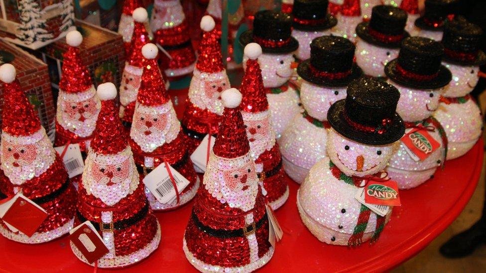 Santa Claus Christmas decorations