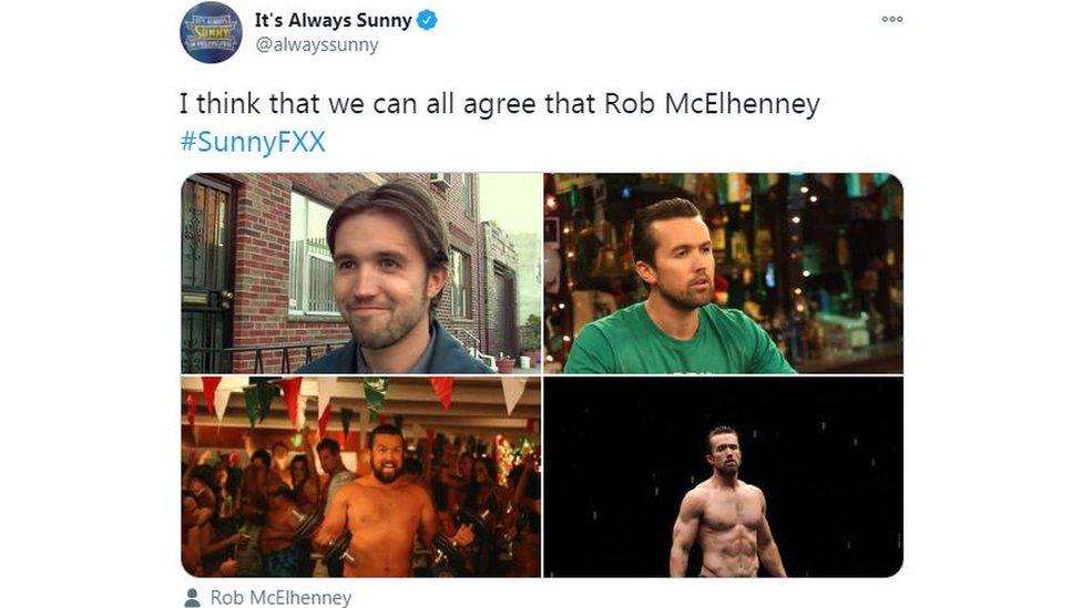 Rob McElhenney as Mac in It's Always Sunny in Philadelphia