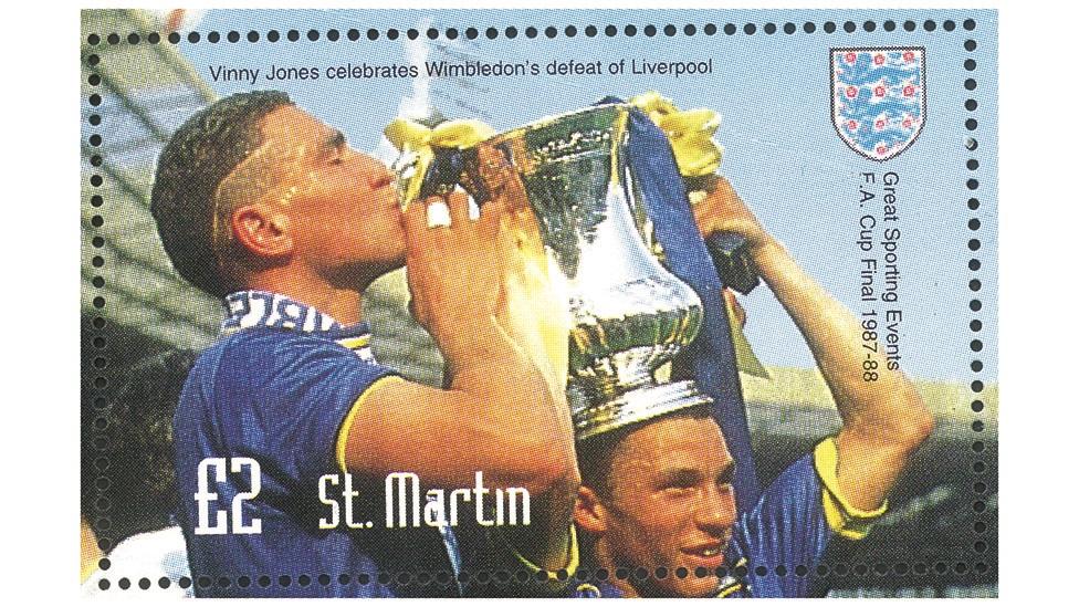 Vinnie Jones ar stamp