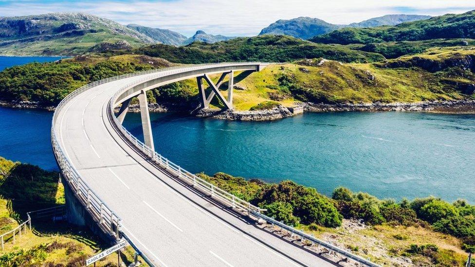 Kylesku Bridge on the North Coast 500