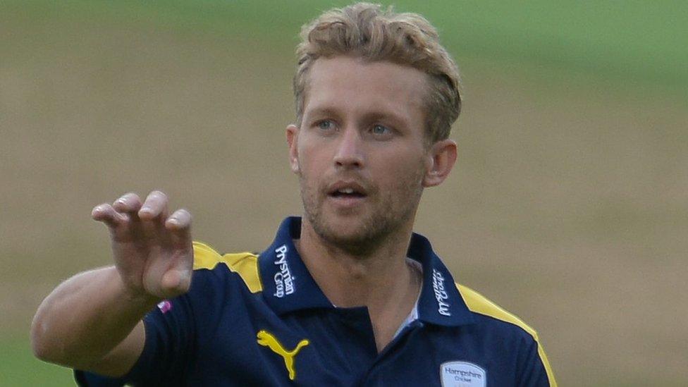 Hampshire all-rounder Gareth Berg