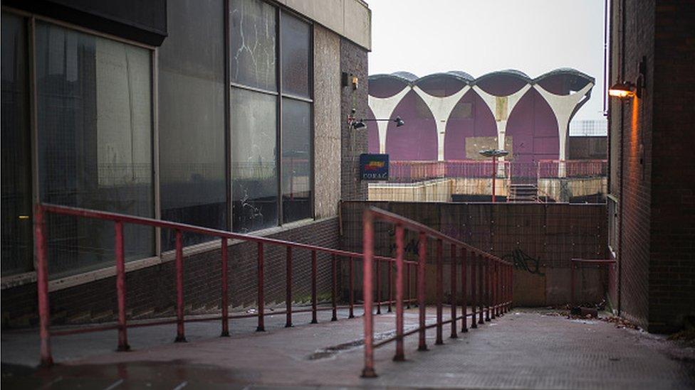 Hanley Shopping Centre in Stoke-on-Trent