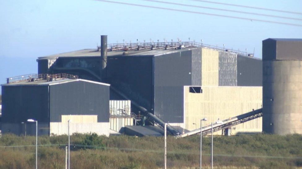 The former Anglesey Aluminium site