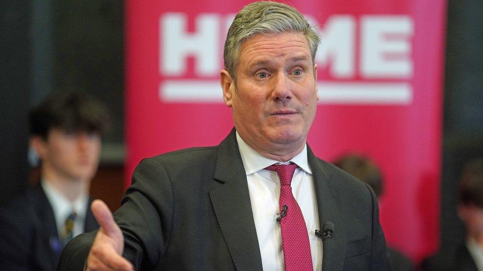 Labour leader Sir Keir Starmer