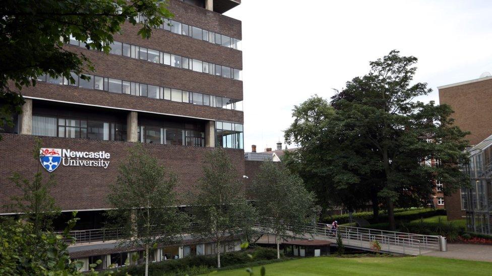 A Newcastle University building