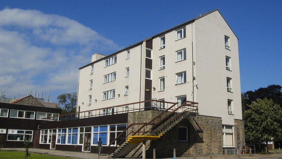 12. Crombie Halls, Meston Walk, Aberdeen (1953-56)