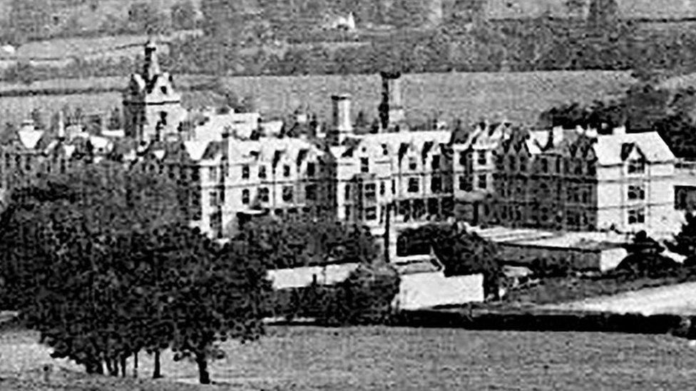 The oldest photo of the Hospital, pre-1880 and discovered in a loft