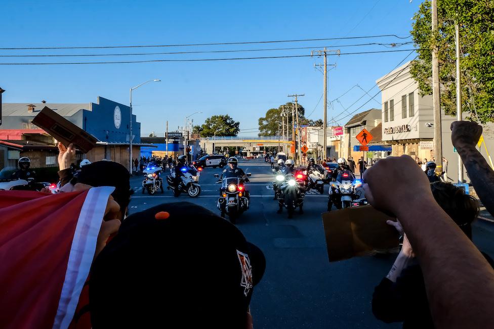 Black Lives Matter protest in San Mateo County