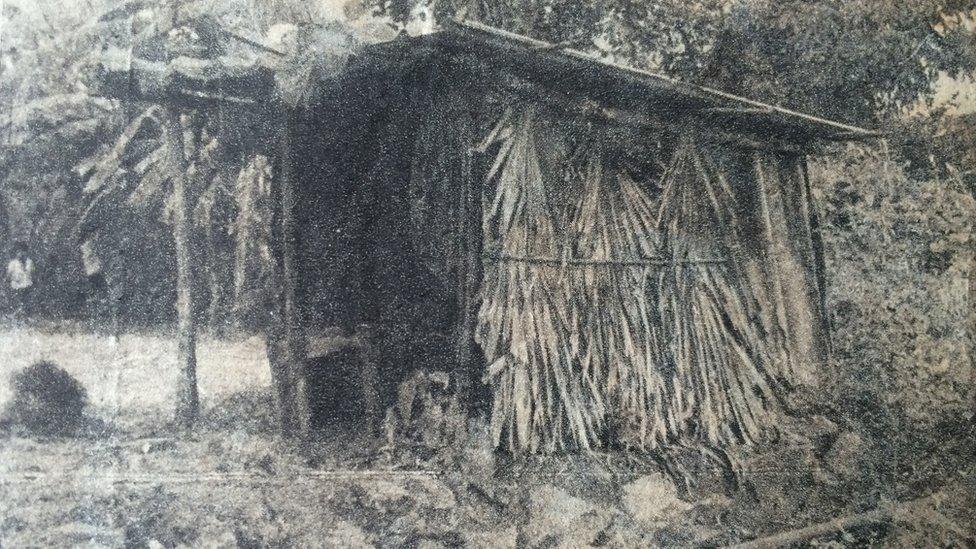 The hut where Raghav killed an elderly priest