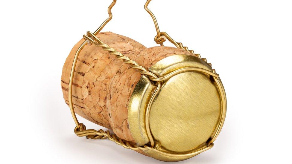 champagne cork