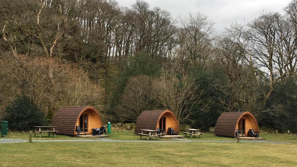 pods at Borrowdale Youth Hostel