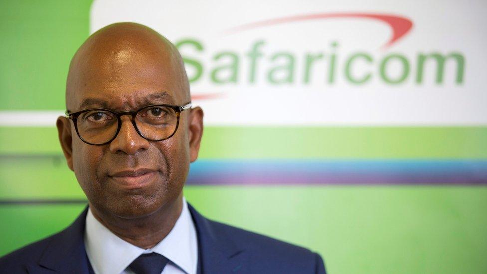 Robert Collymore, chief executive of Kenya's telecom operator Safaricom poses during a Reuters interview at their headquarters in Nairobi, Kenya, May 10, 2017.