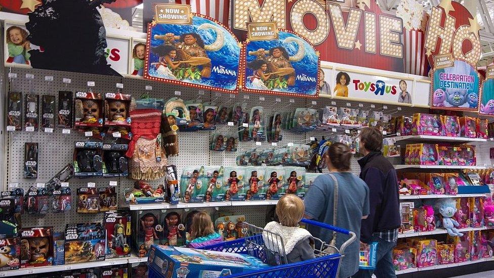 Toys R US store