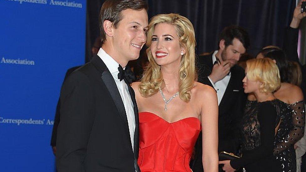 Jared Kushner and Ivanka Trump