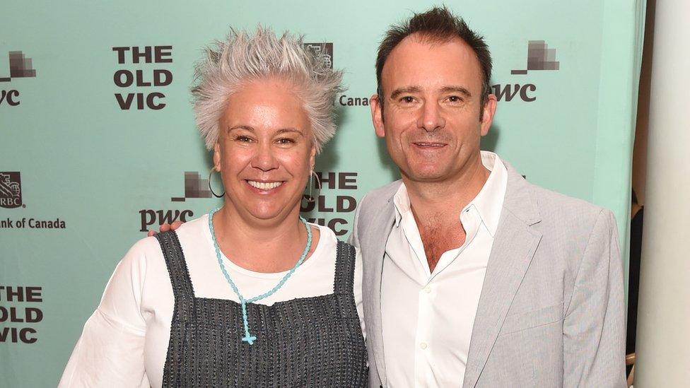 Emma Rice with Matthew Warchus