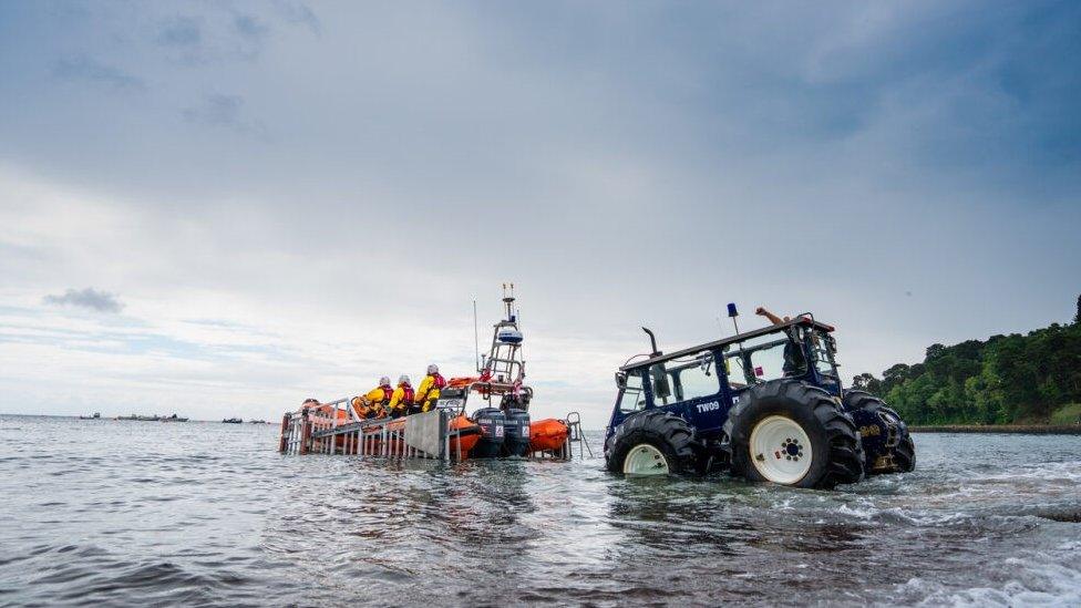 The Eric W Wilson lifeboat