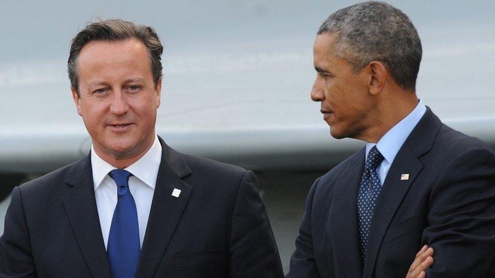 David Cameron and Barack Obama