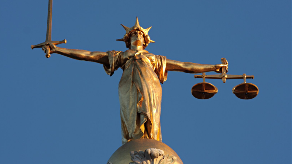 Old Bailey Statue of Justice