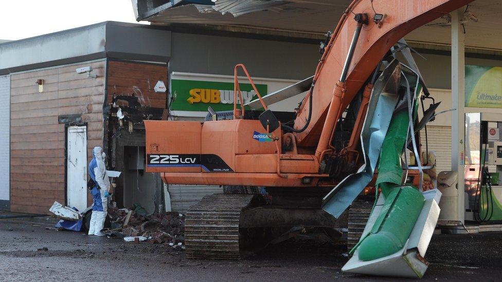 Digger ATM theft