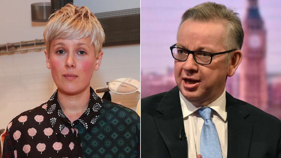 Helen Martin and Michael Gove