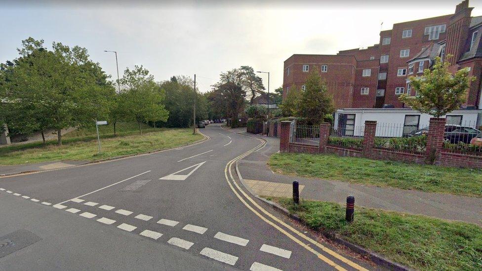 on Suffolk Road