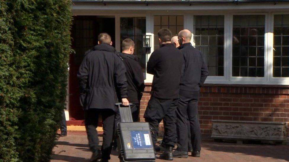 Police search in Helen Bailey's home in Royston