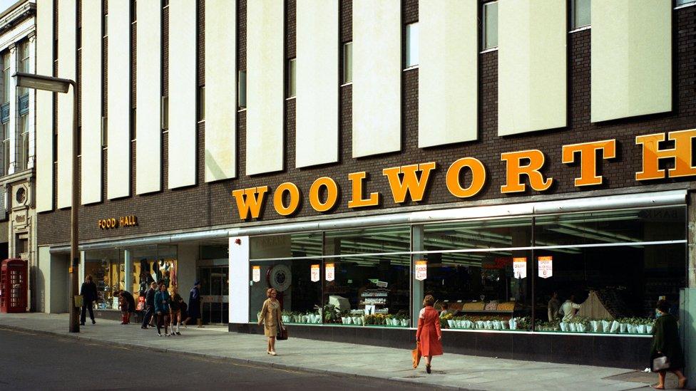 Woolworths, Barnsley store, South Yorkshire, 1970s