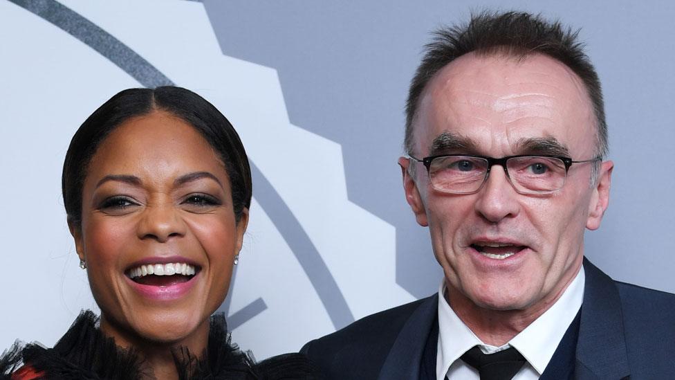 Naomie Harris with Danny Boyle