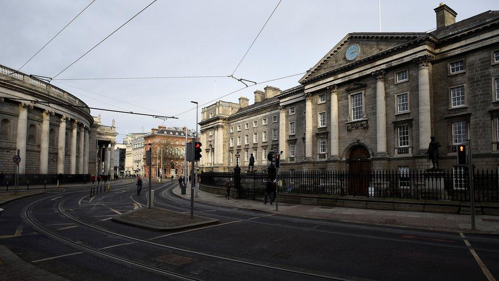 Trinity College front entrance