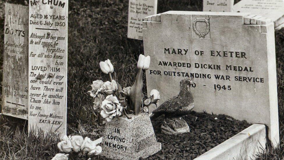 Mary's grave